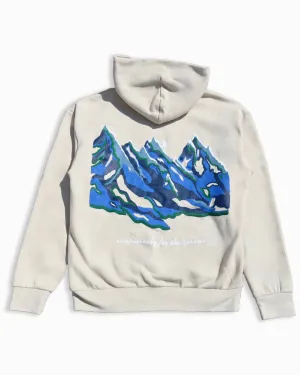004: Rocky Mountains Hoodie Cream