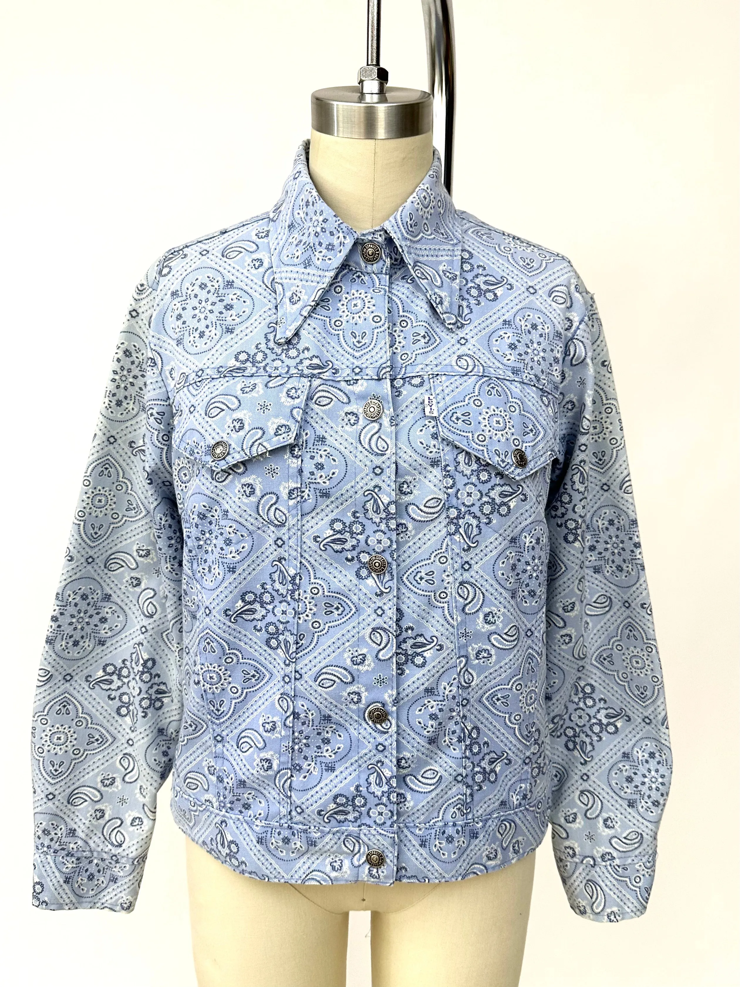 1970s Levi's Paisley Denim Jacket