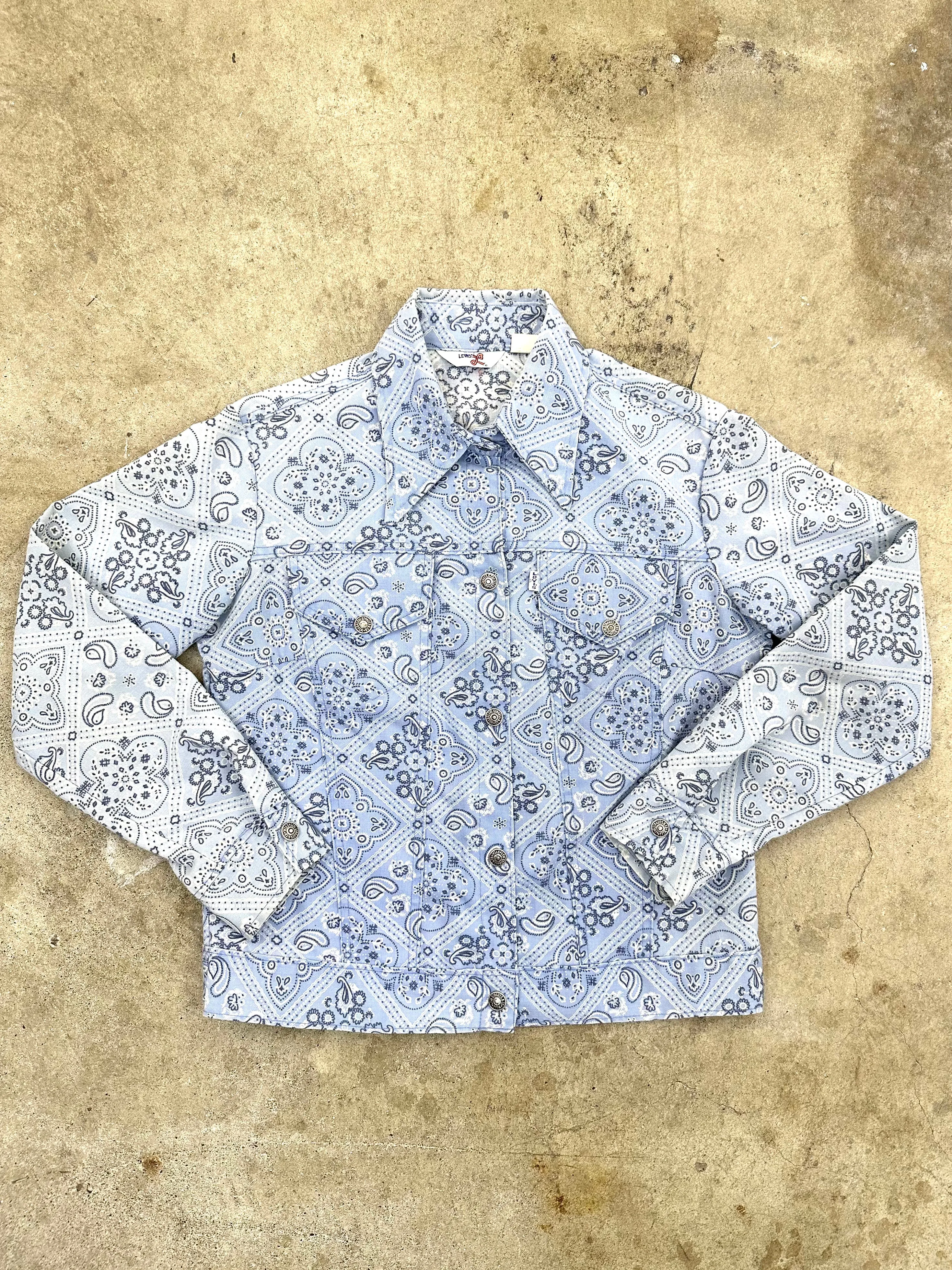 1970s Levi's Paisley Denim Jacket