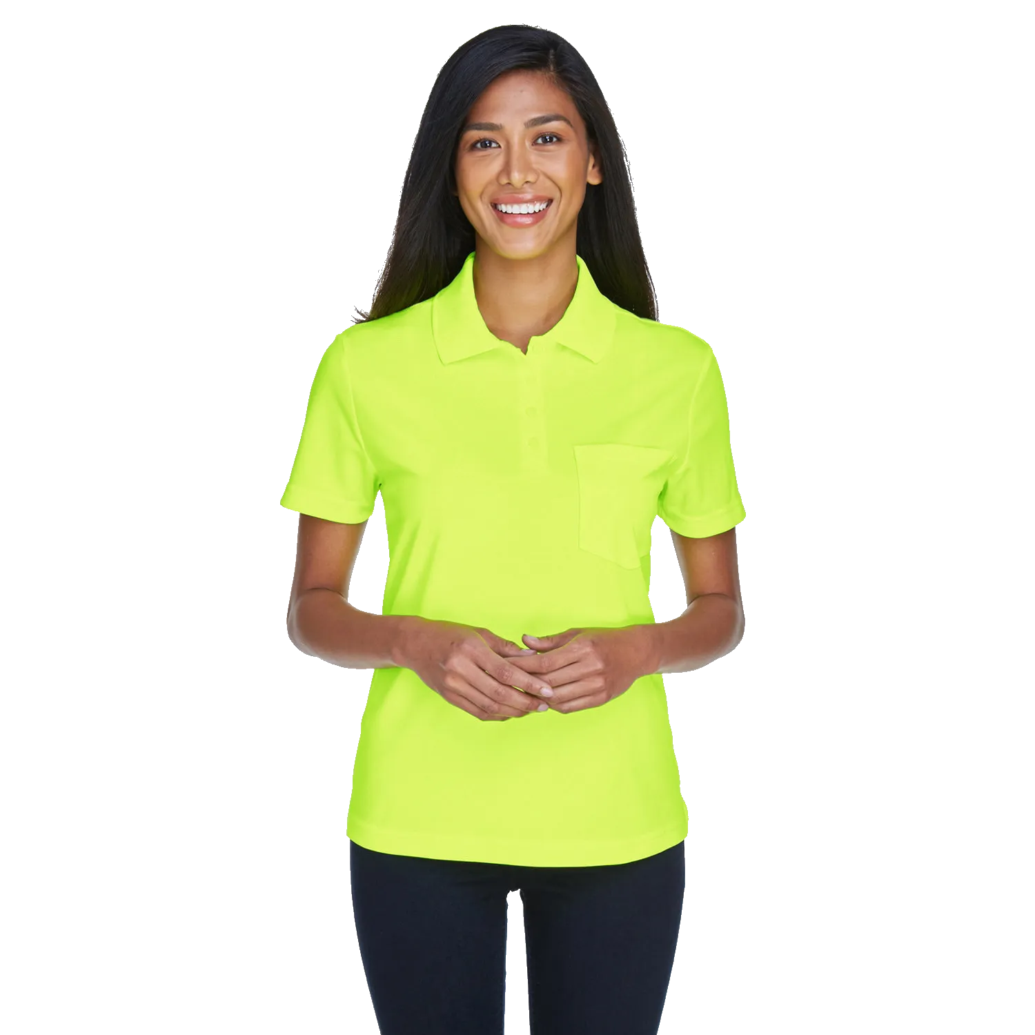 A2414W Ladies' Origin Performance Pique Polo with Pocket