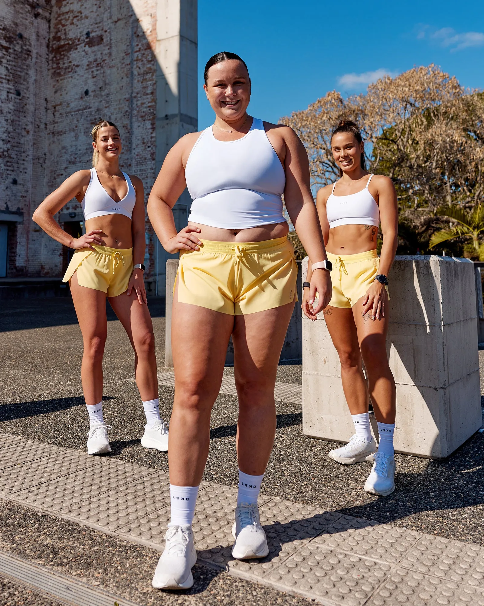 Accelerate 3" Run Shorts - Sunflower