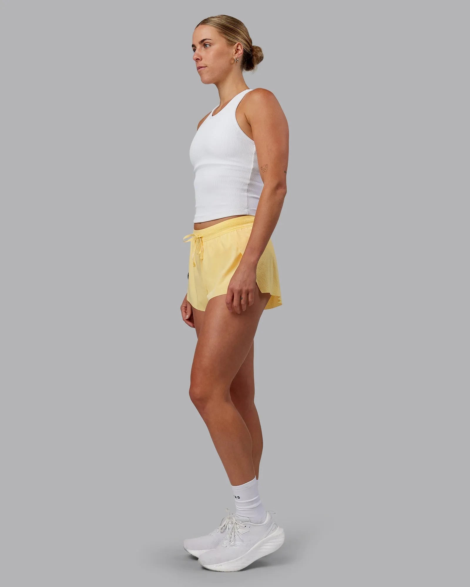 Accelerate 3" Run Shorts - Sunflower