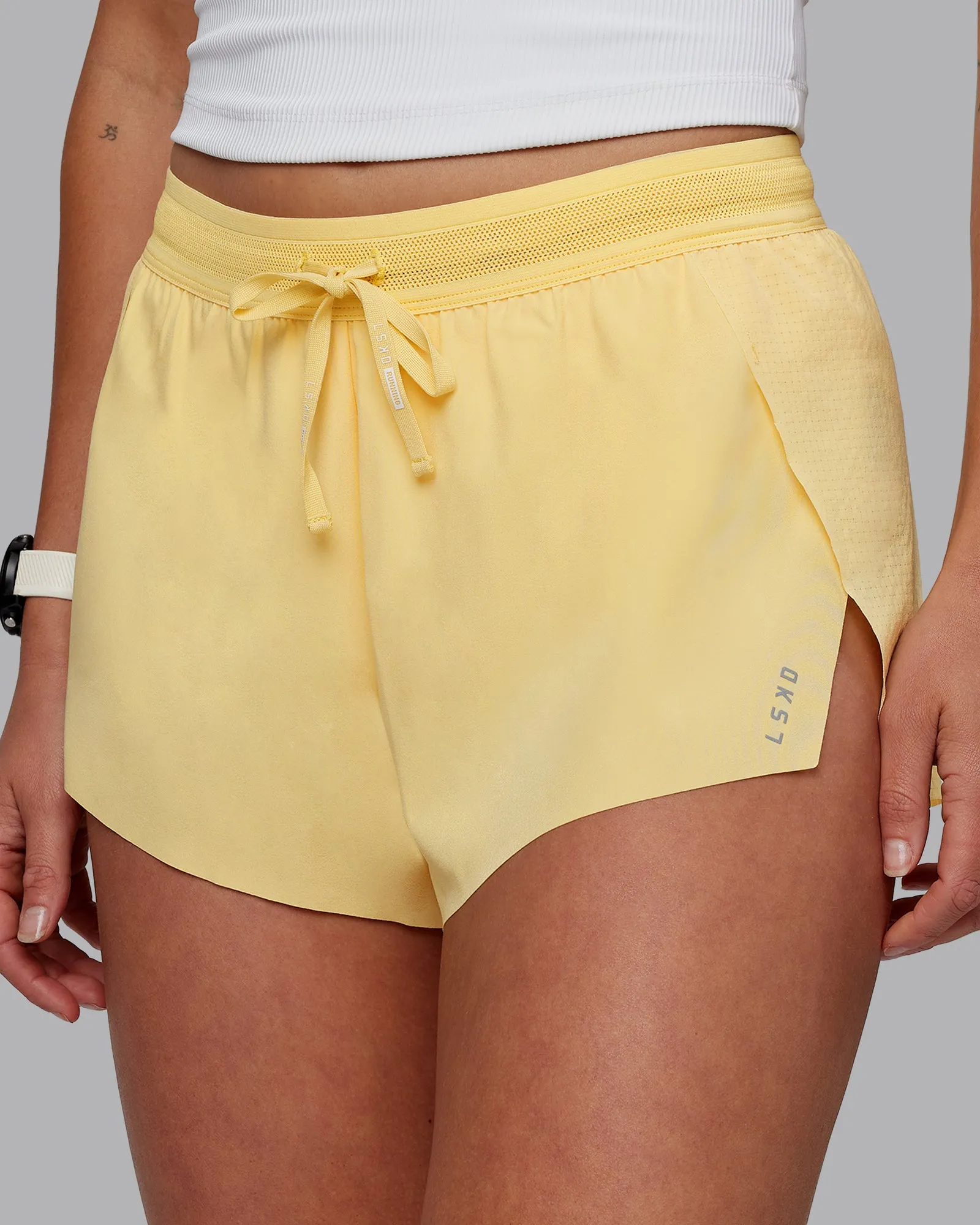 Accelerate 3" Run Shorts - Sunflower