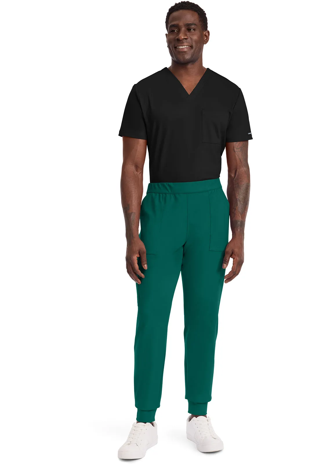 Achieve CK034 Men's 5-Pocket Jogger Pants Hunter