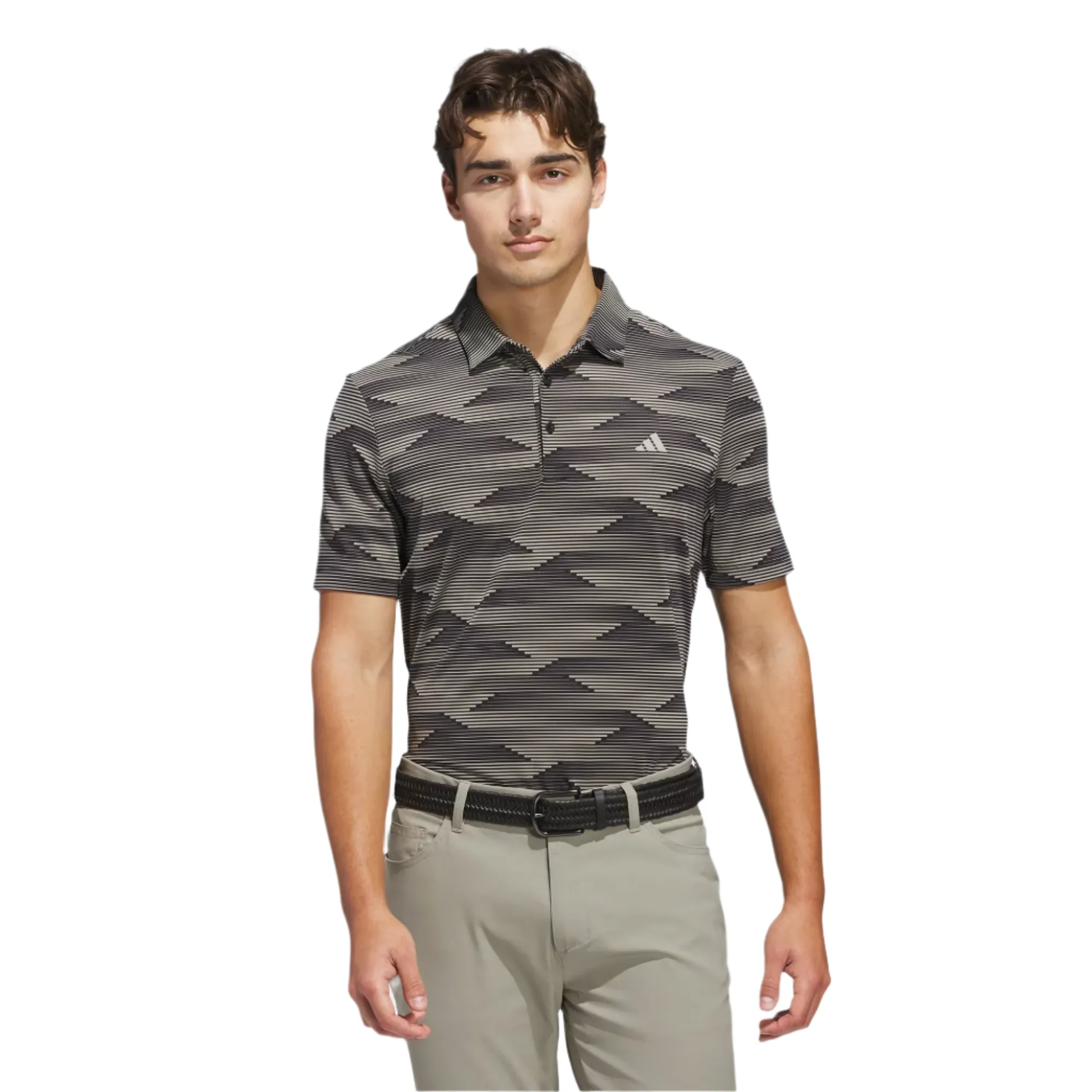 Adidas Mens Ultimate365 Speed Stripe Polo Shirt