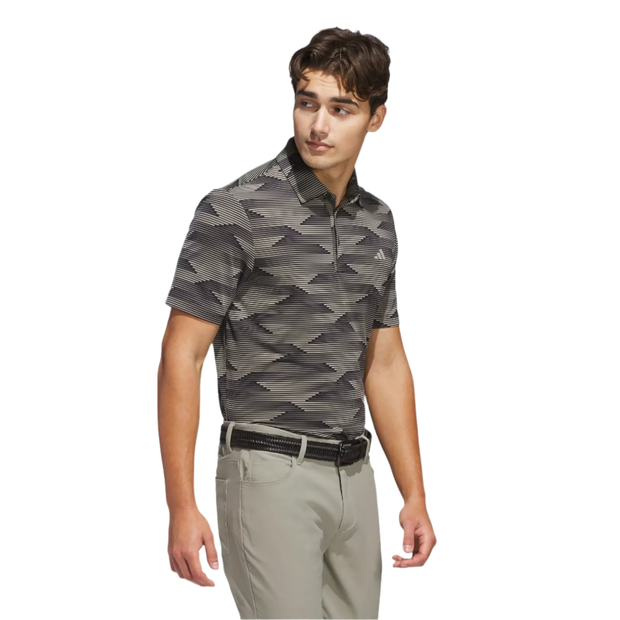 Adidas Mens Ultimate365 Speed Stripe Polo Shirt