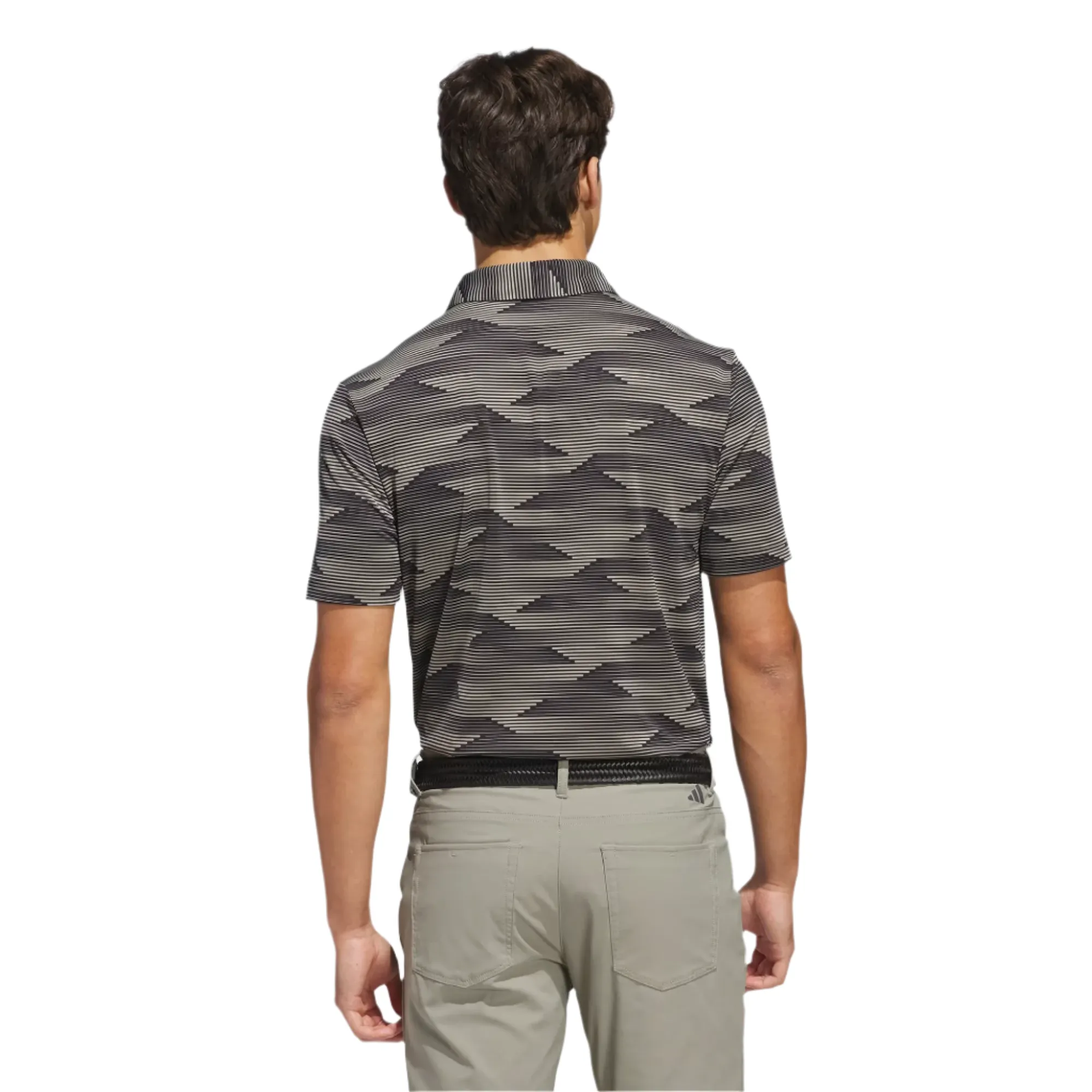 Adidas Mens Ultimate365 Speed Stripe Polo Shirt