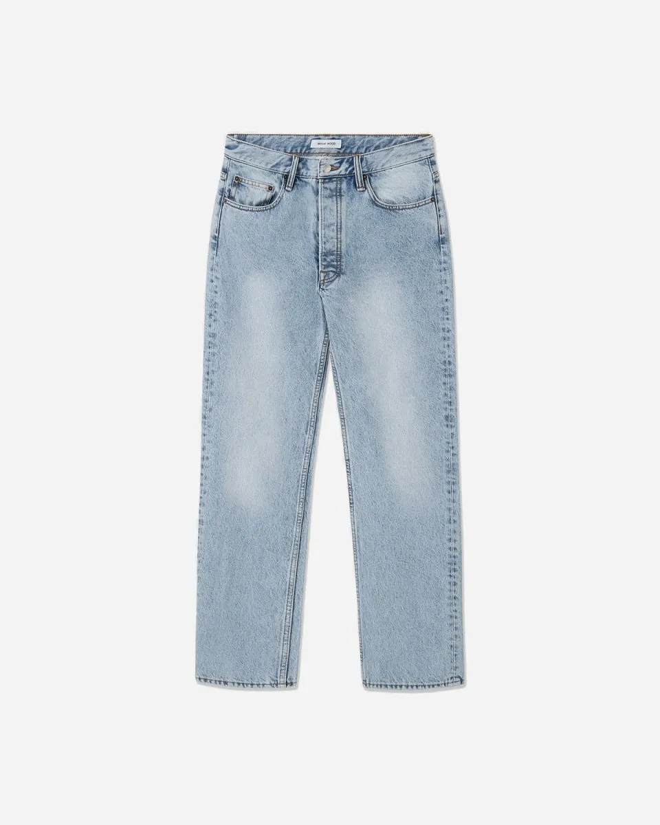 Al Rigid Denim Straight Fit - Heavy Wash