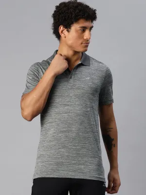 Alcis Men Polo Collar Dry Tech Slim Fit T-shirt