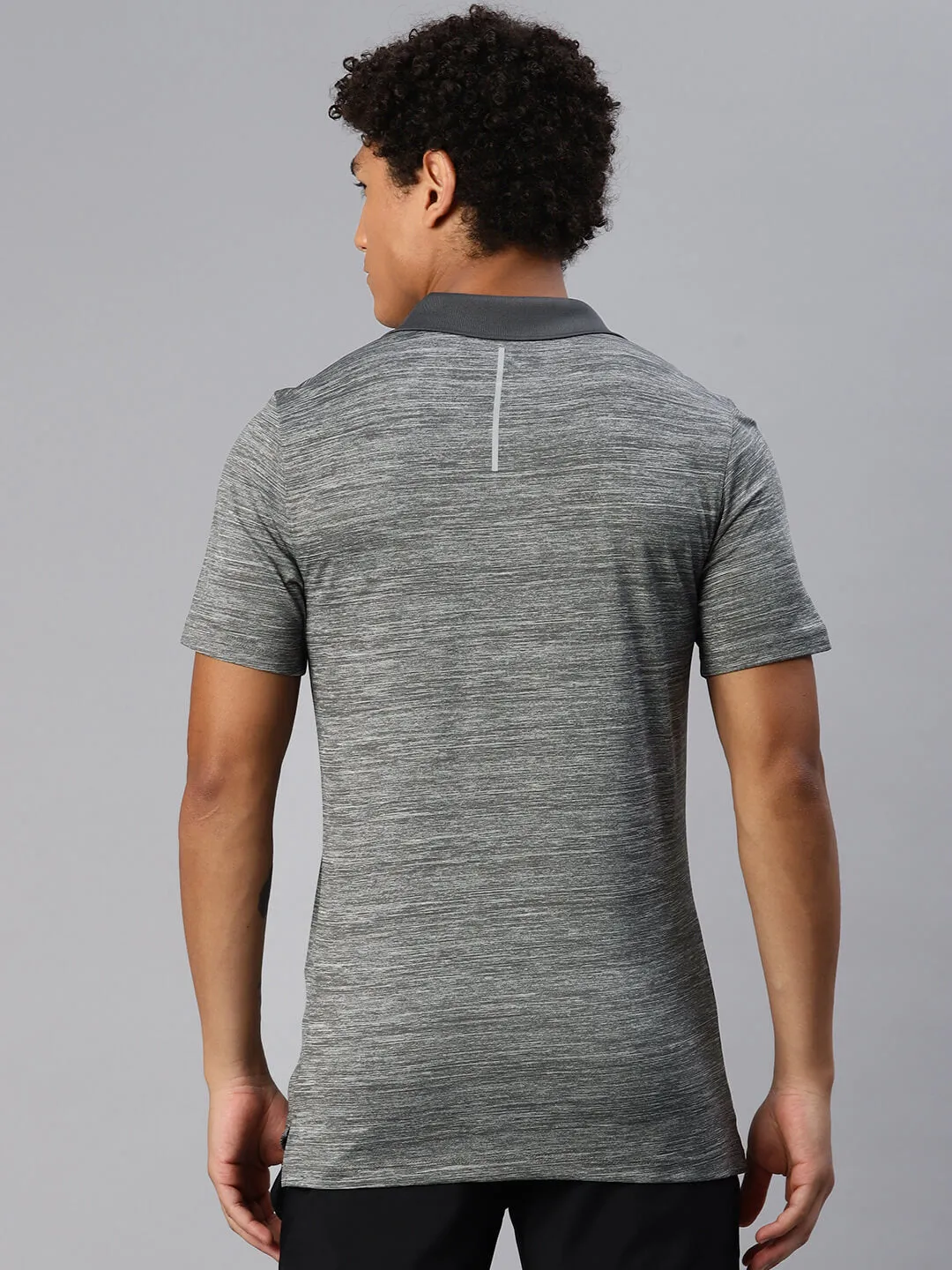 Alcis Men Polo Collar Dry Tech Slim Fit T-shirt