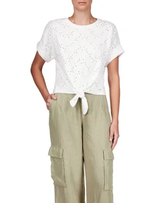 All Day Eyelet Tee
