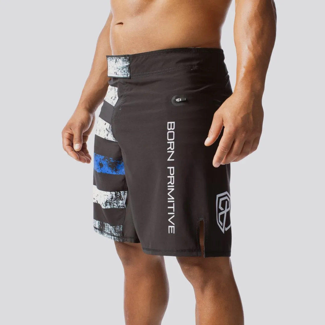 American Defender Short 2.0 (Thin Blue Line)