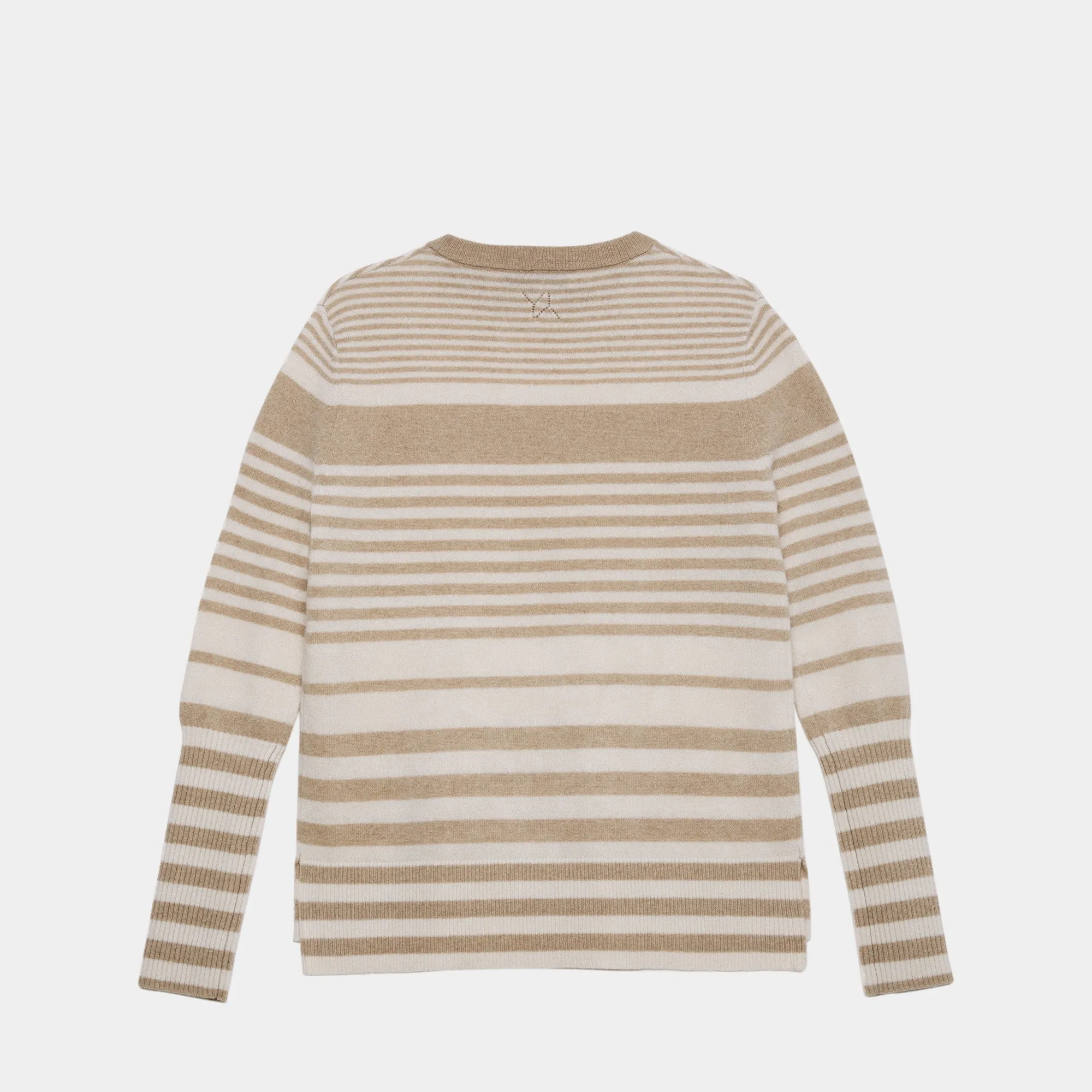 Aspen sweater cashmere sand/white