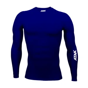 Atak Compression Top Navy Junior