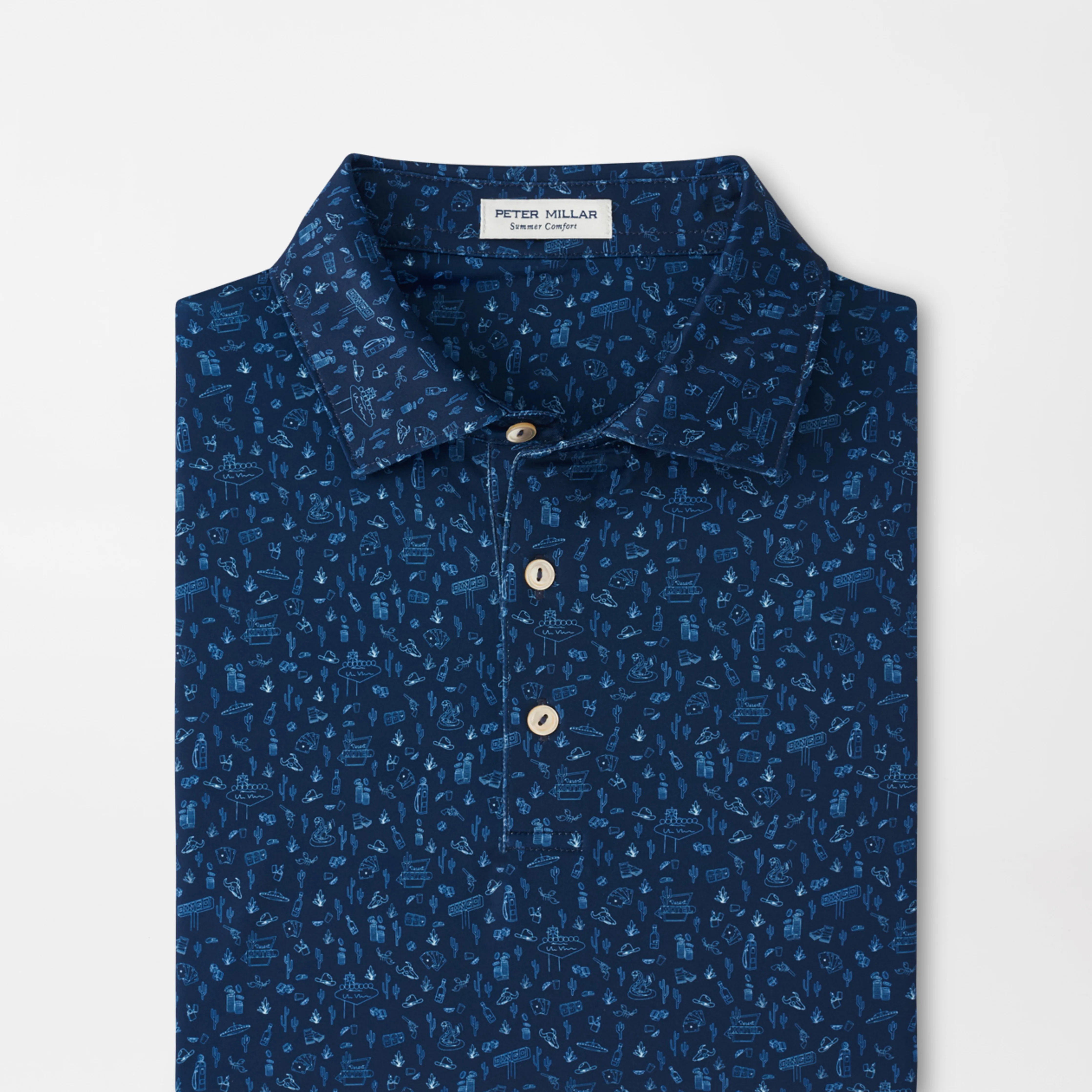Badlands Bluff Performance Jersey Polo