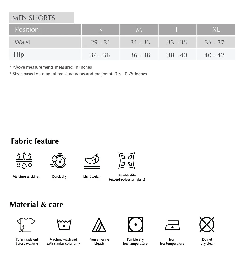 Badr Men Shorts (Iron)