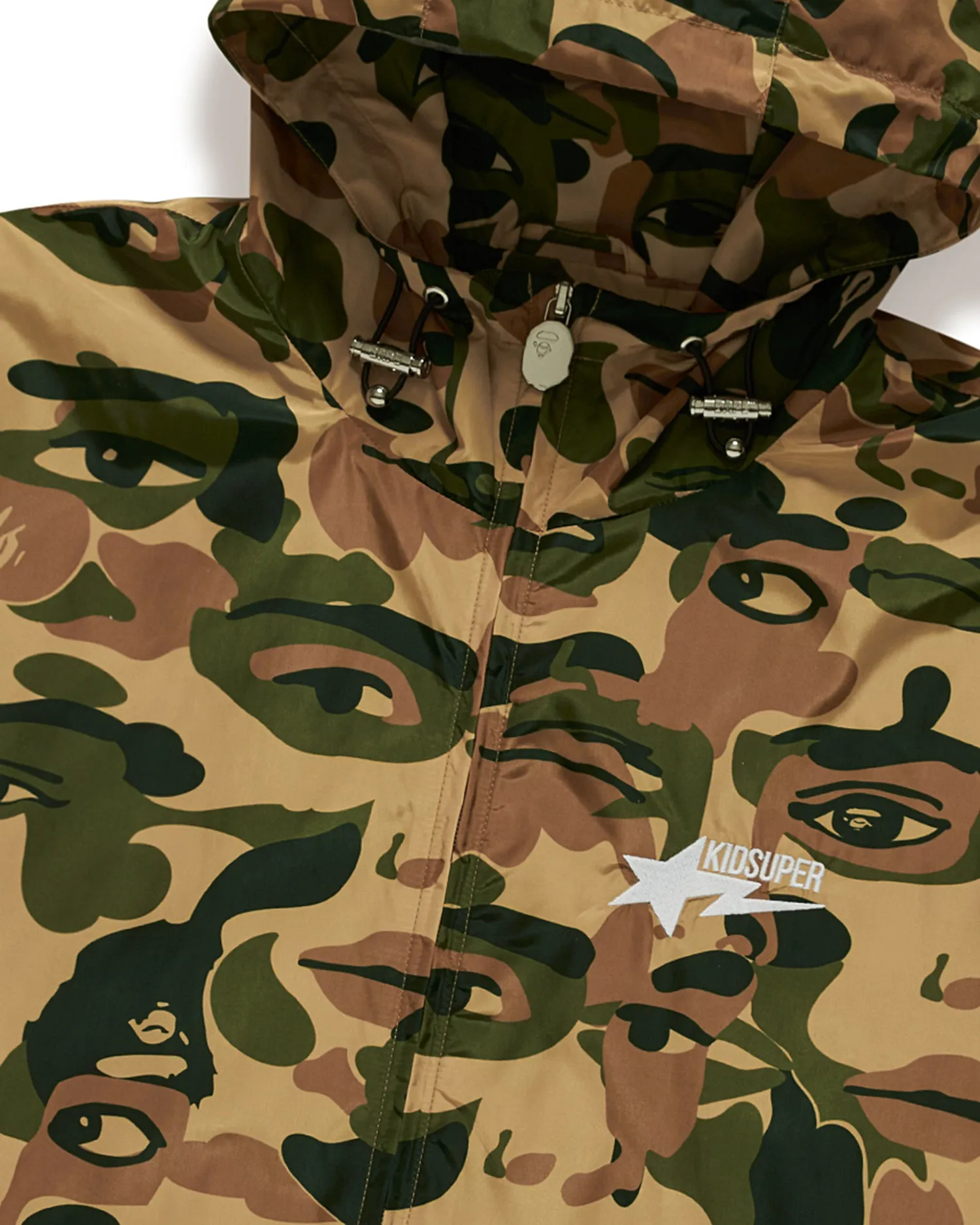 BAPE X Kidsuper Camo Lightweight Jacket
