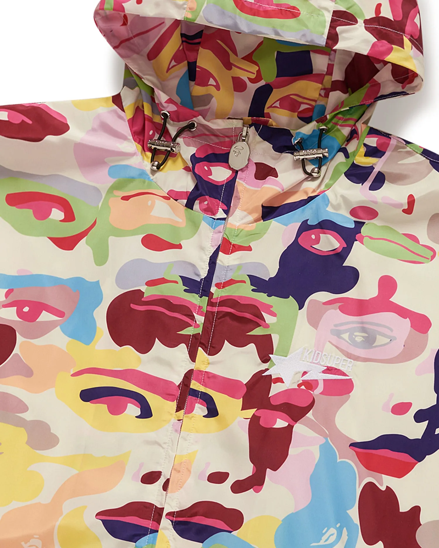 BAPE X Kidsuper Camo Lightweight Jacket