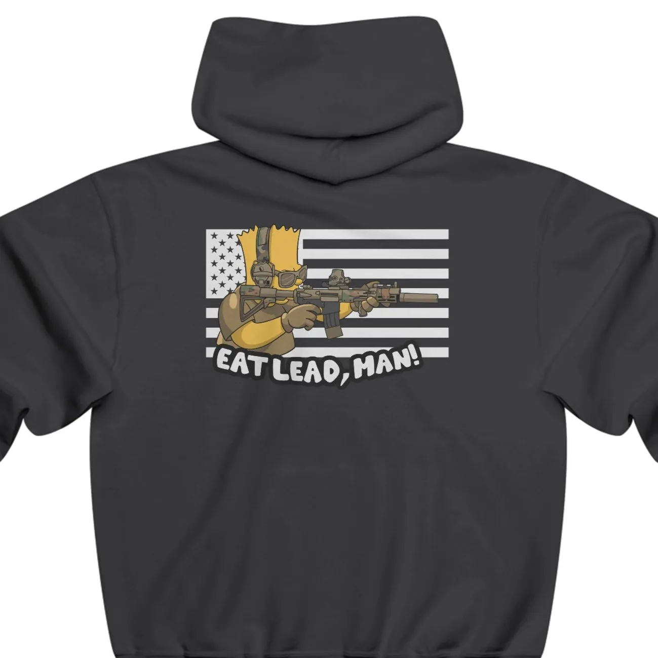 Bart "Eat Lead Man!" Hoodie