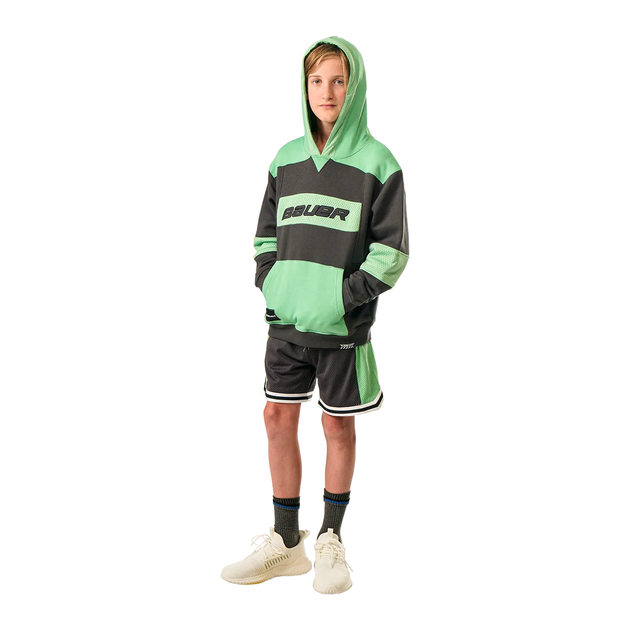 BAUER IN THE CREASE HOODIE YOUTH