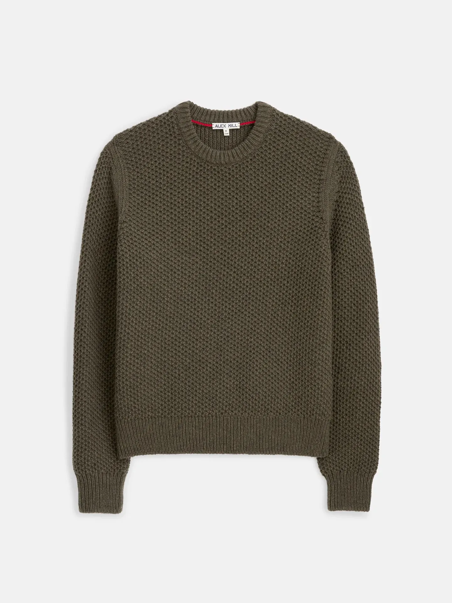 Benji Crew Neck Sweater - Heather Olive