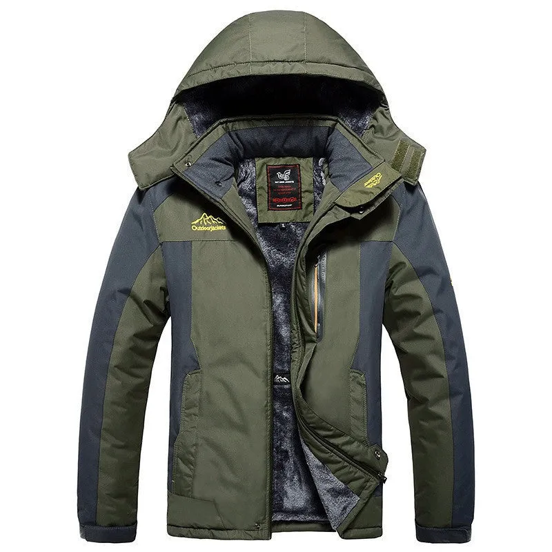 Big Size XL-9XL Arrival Warm Outwear Jacket Men Thick Windproof Coar Casual Men Jacket