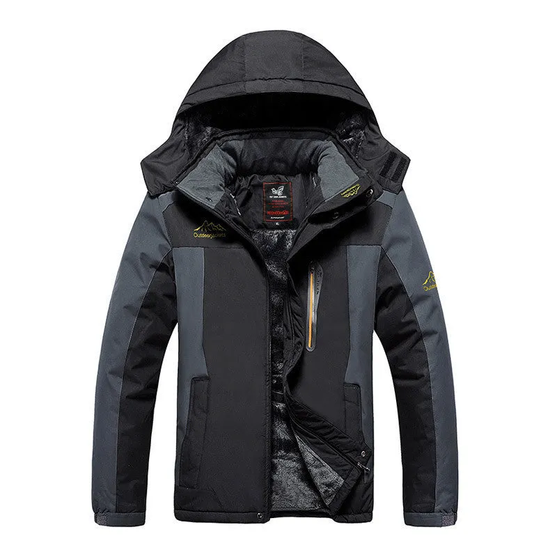 Big Size XL-9XL Arrival Warm Outwear Jacket Men Thick Windproof Coar Casual Men Jacket
