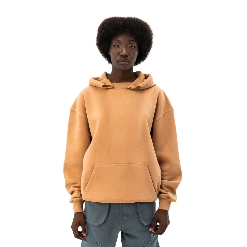 Blank Unisex Hoodie with Interchangeable Drawstring Hood