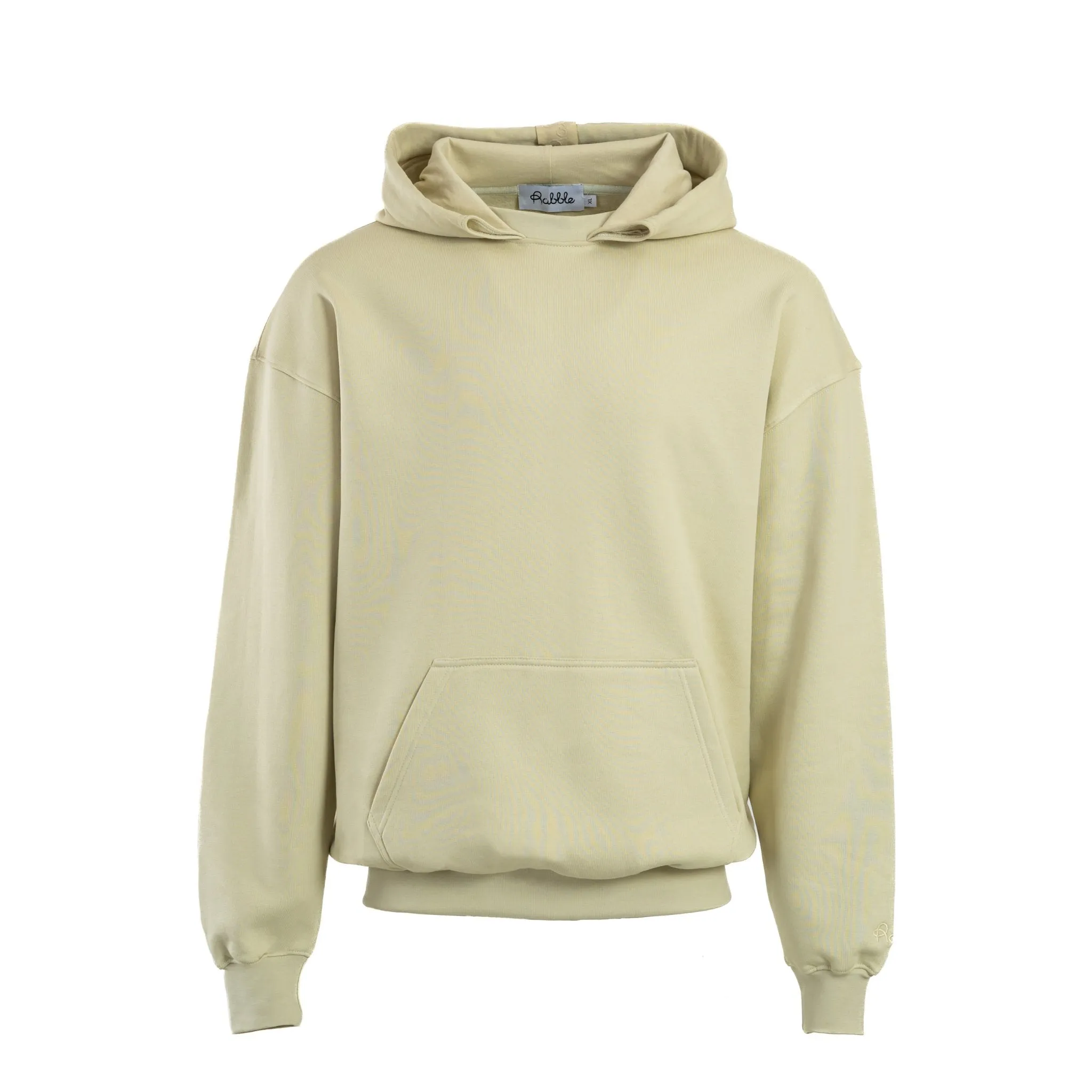 Blank Unisex Hoodie with Interchangeable Drawstring Hood