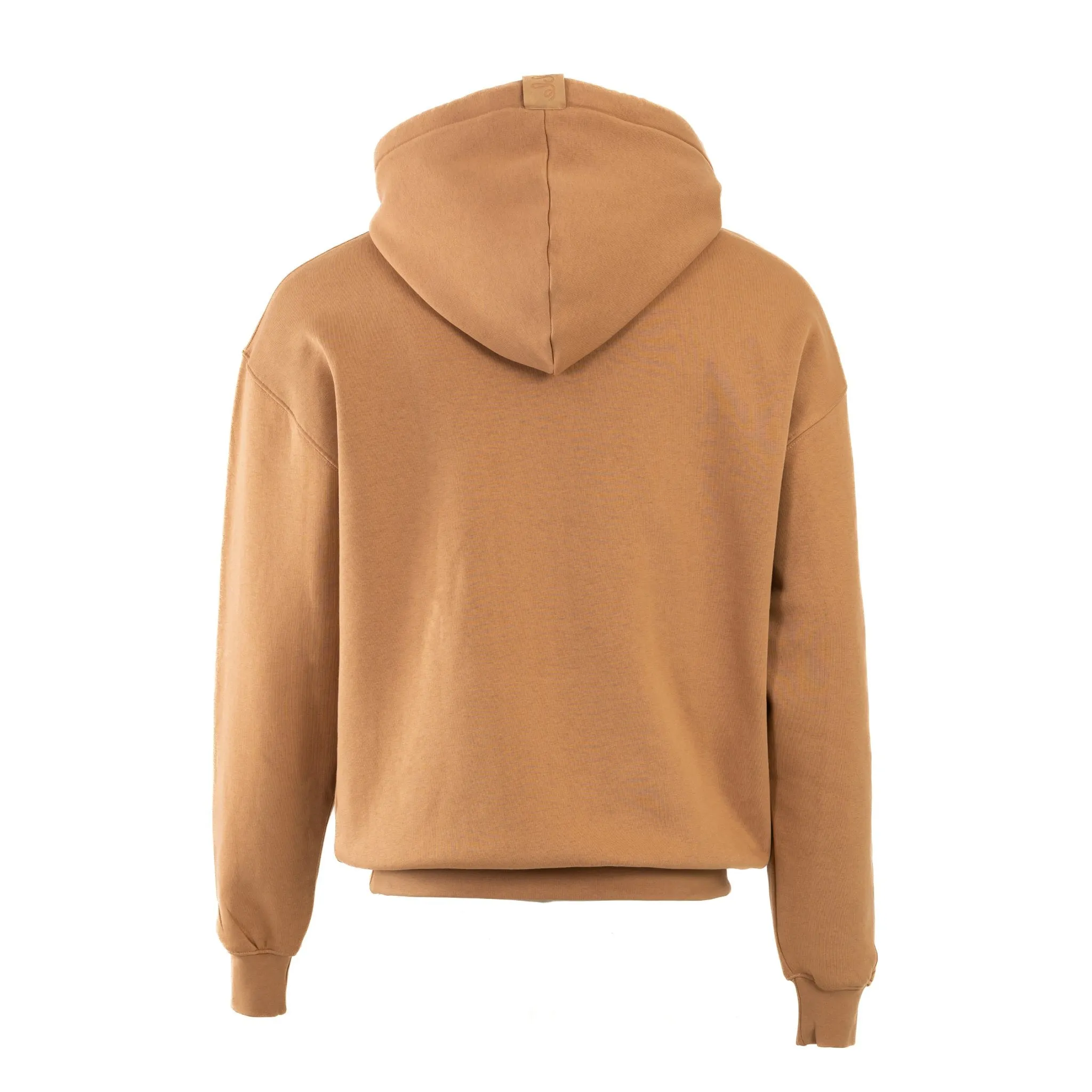 Blank Unisex Hoodie with Interchangeable Drawstring Hood