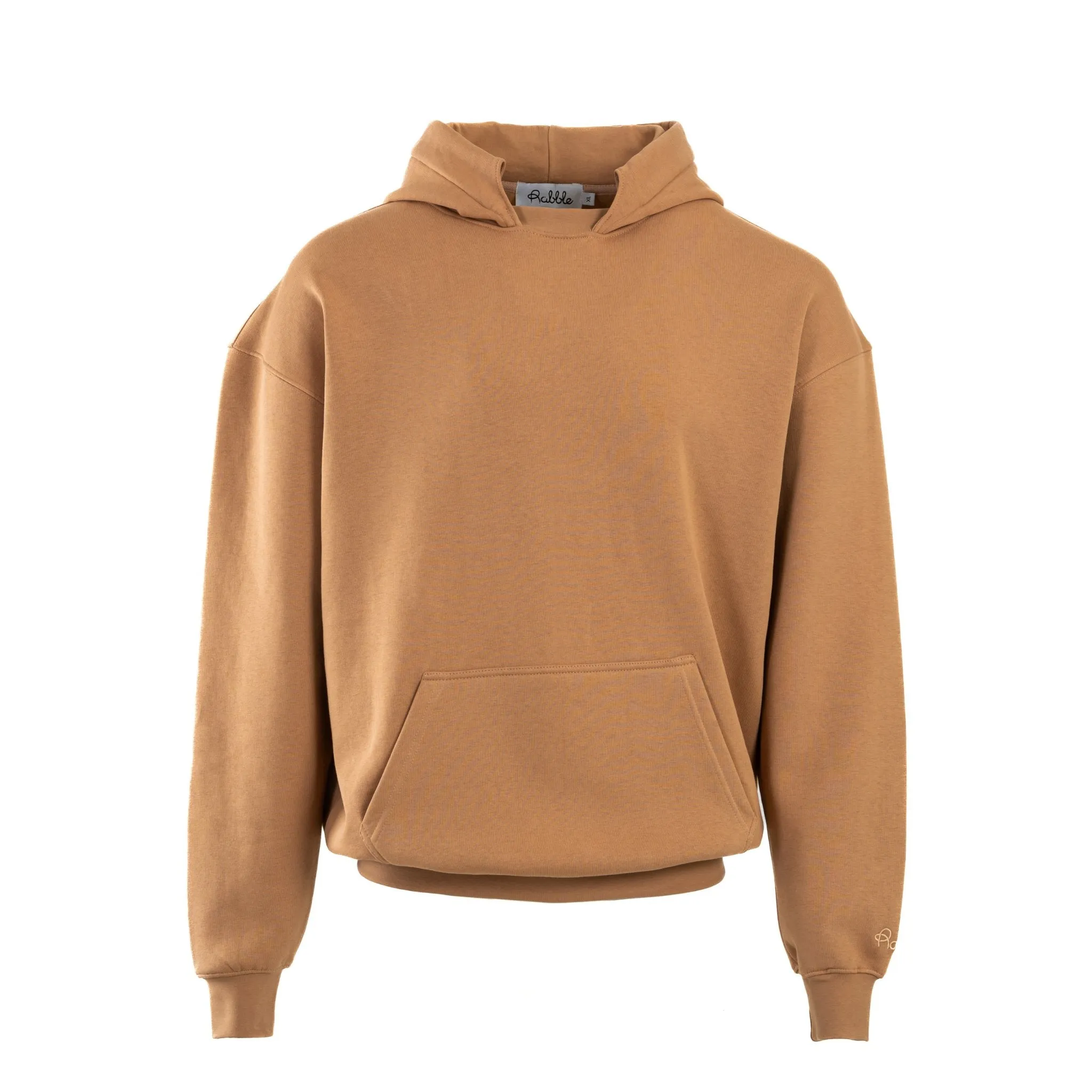 Blank Unisex Hoodie with Interchangeable Drawstring Hood