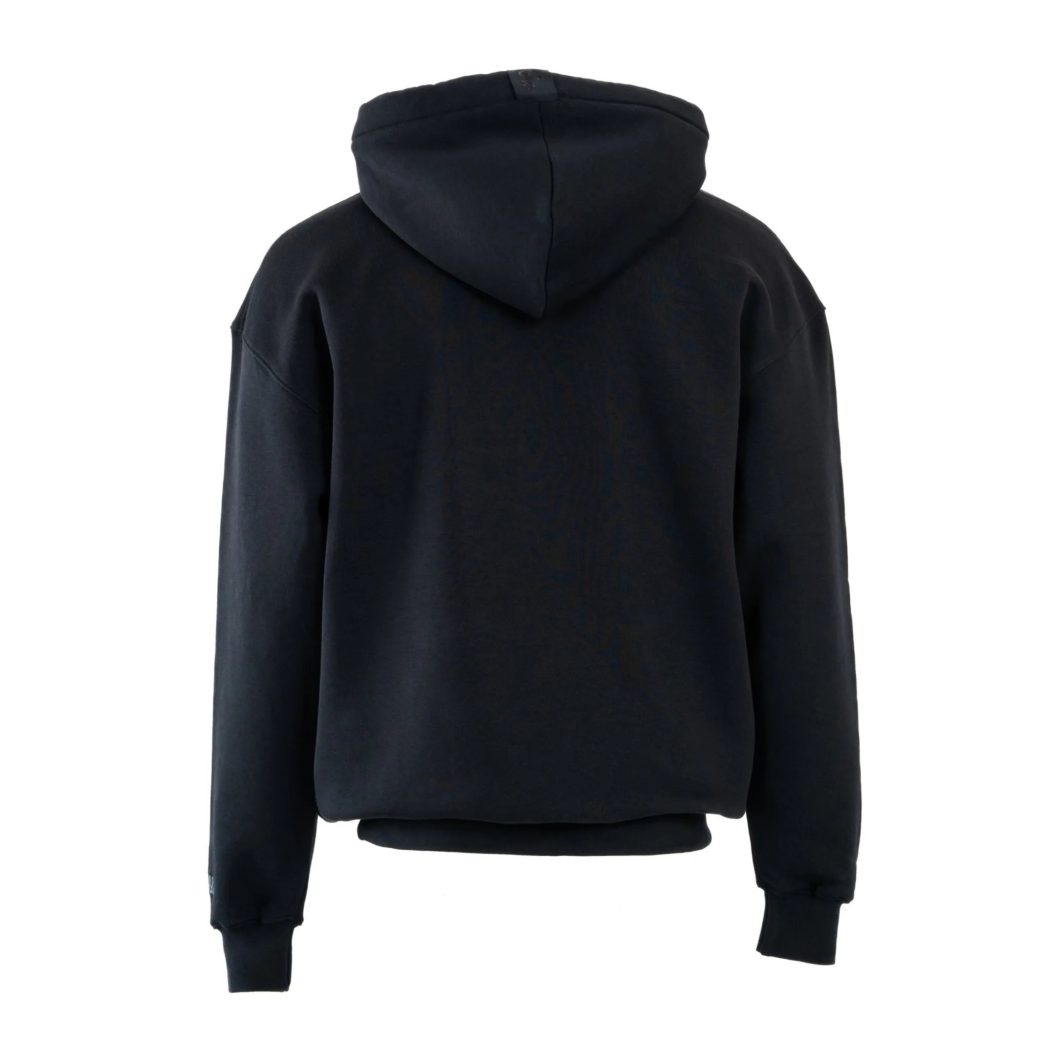 Blank Unisex Hoodie with Interchangeable Drawstring Hood