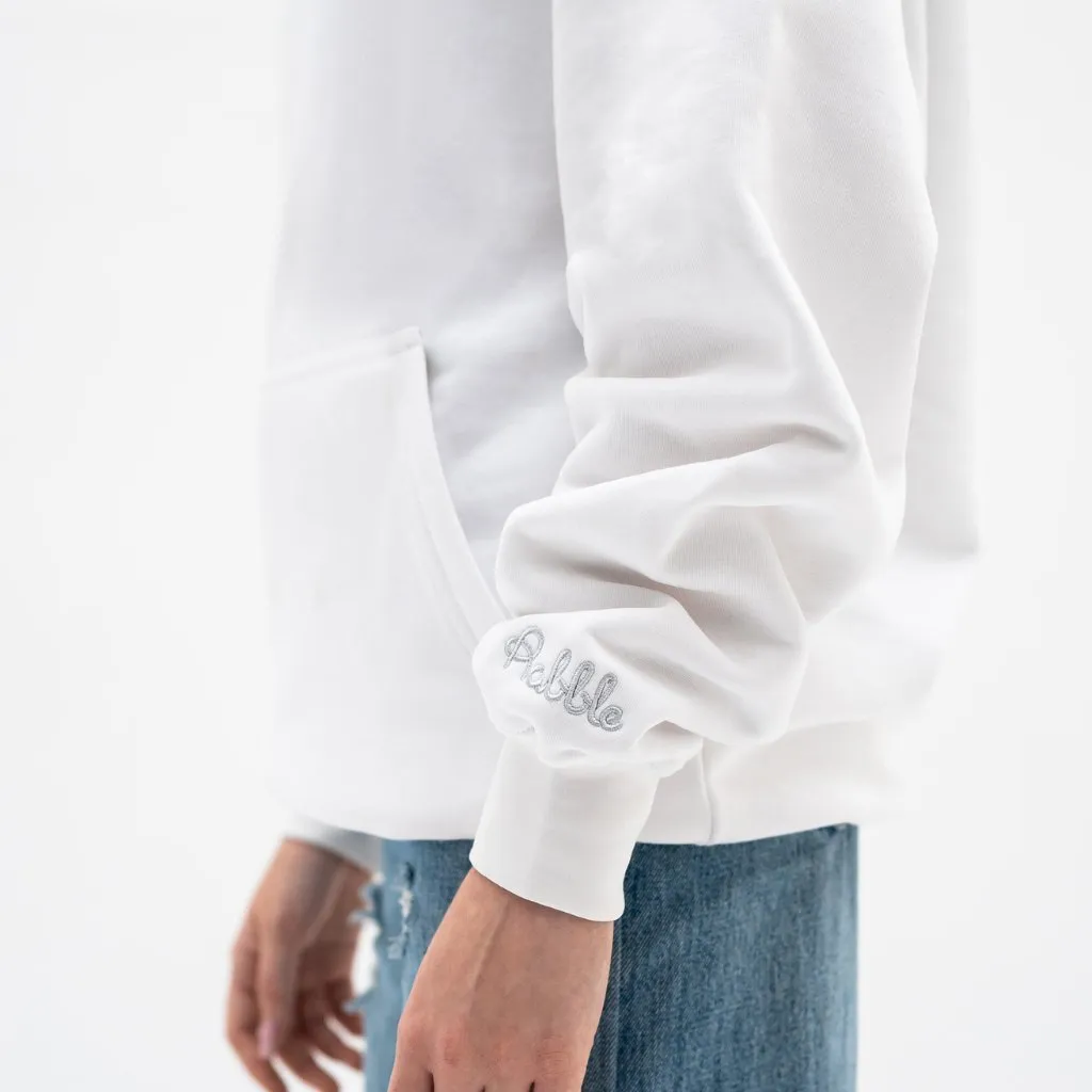 Blank Unisex Hoodie with Interchangeable Drawstring Hood