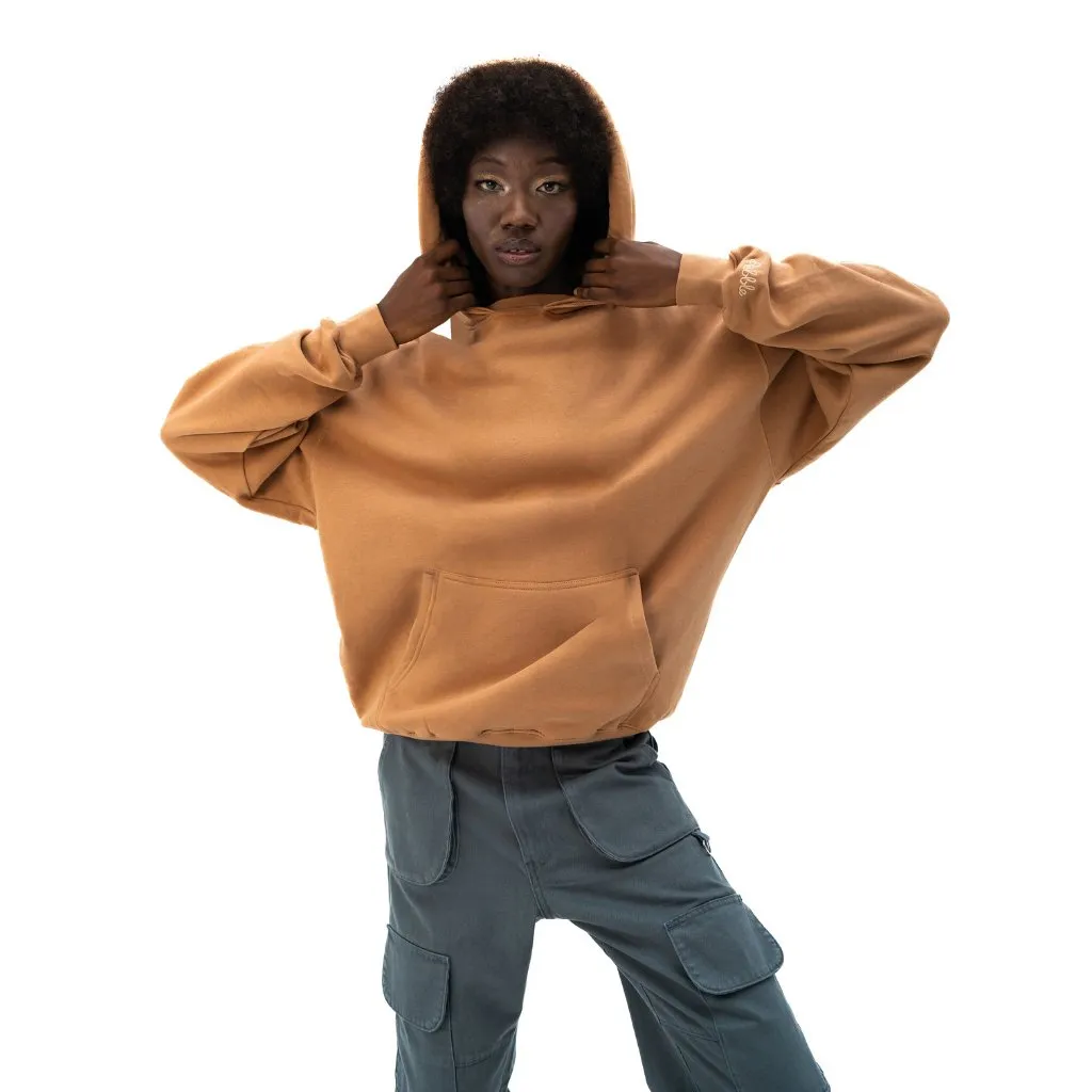 Blank Unisex Hoodie with Interchangeable Drawstring Hood