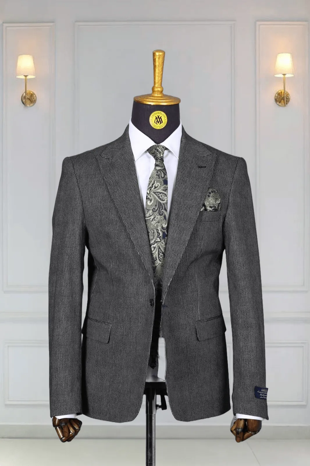 Blazer Marron Motif 15