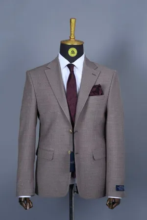 Blazer Marron Motif 6