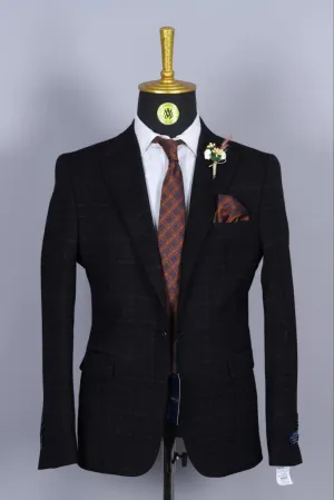 Blazer Noir Motif