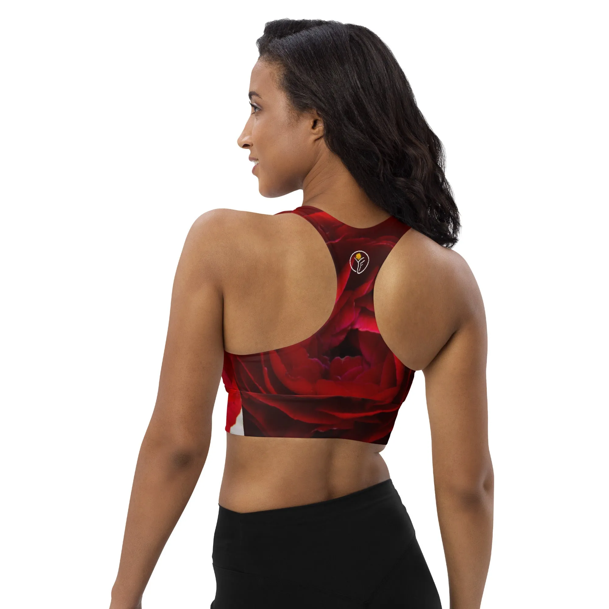 Blood Rose Bra Top