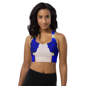 Blue Man Bra Top