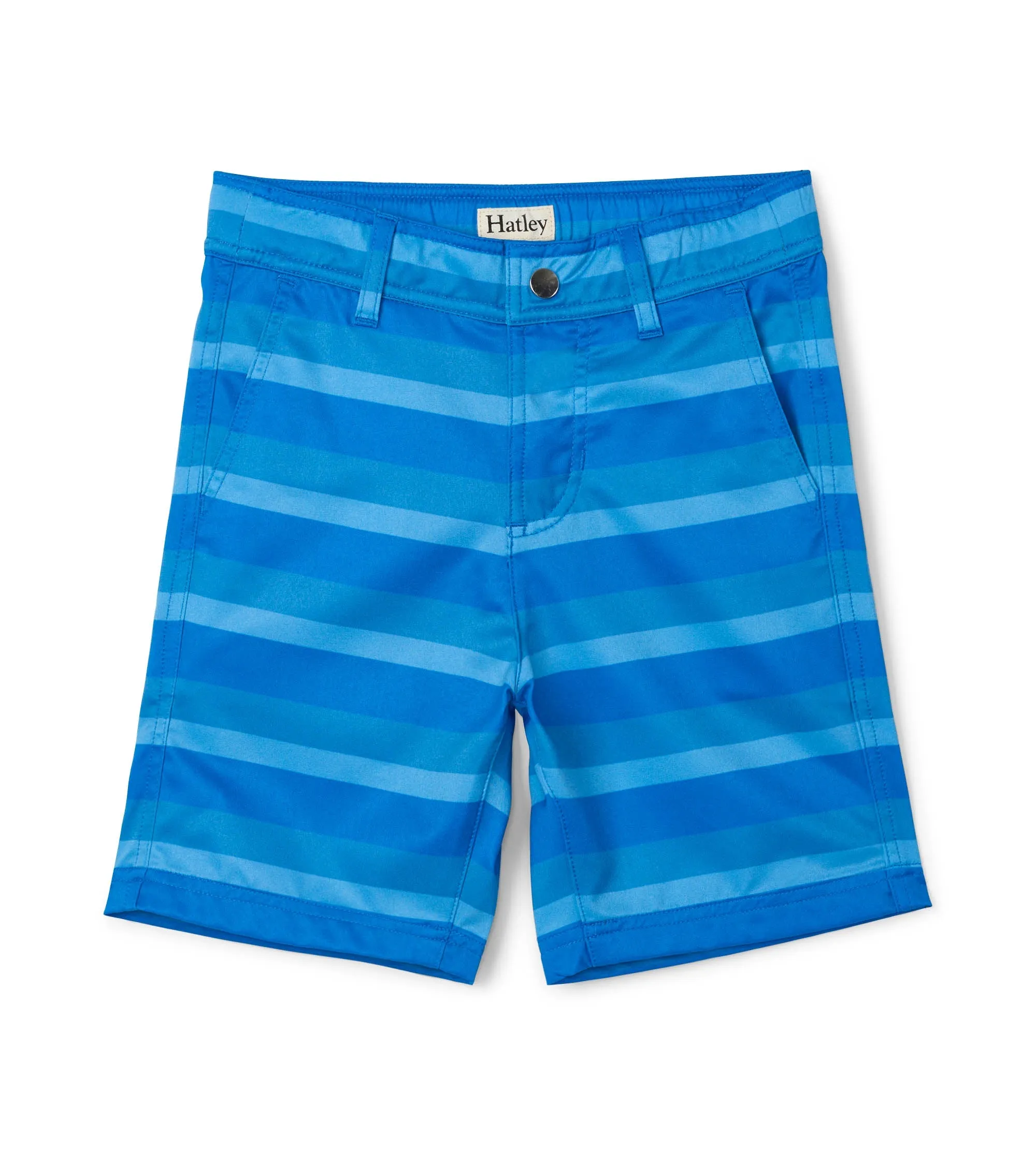 Blue Stripe Quick Dry Shorts