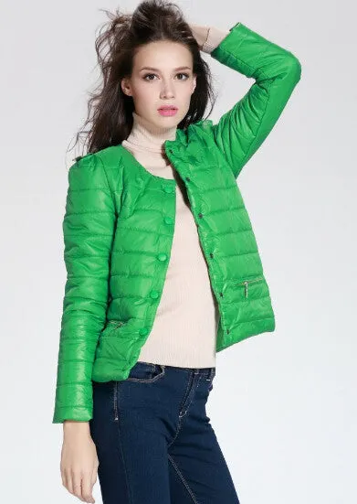 bomber jacket women 8 Colors Autumn & Winter Jacket Women chaquetas mujer abrigo chaqueta Long Sleeve Parka Filler Cotton 1107