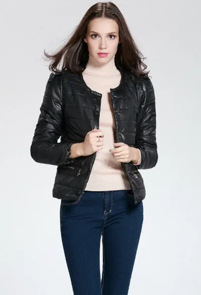 bomber jacket women 8 Colors Autumn & Winter Jacket Women chaquetas mujer abrigo chaqueta Long Sleeve Parka Filler Cotton 1107