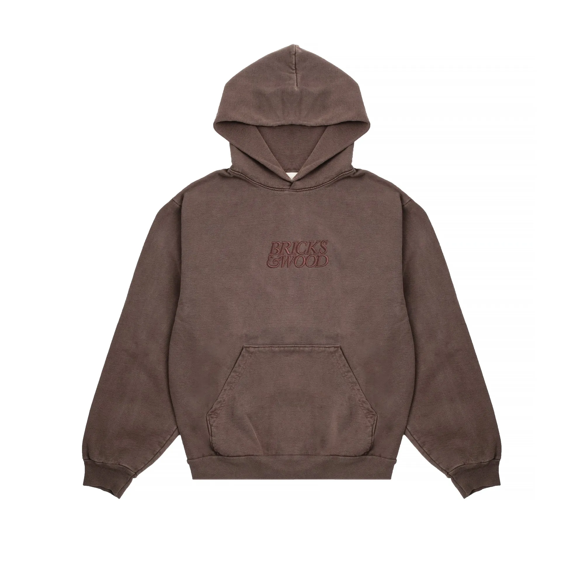 Bricks & Wood Mens Core Logo Hoodie
