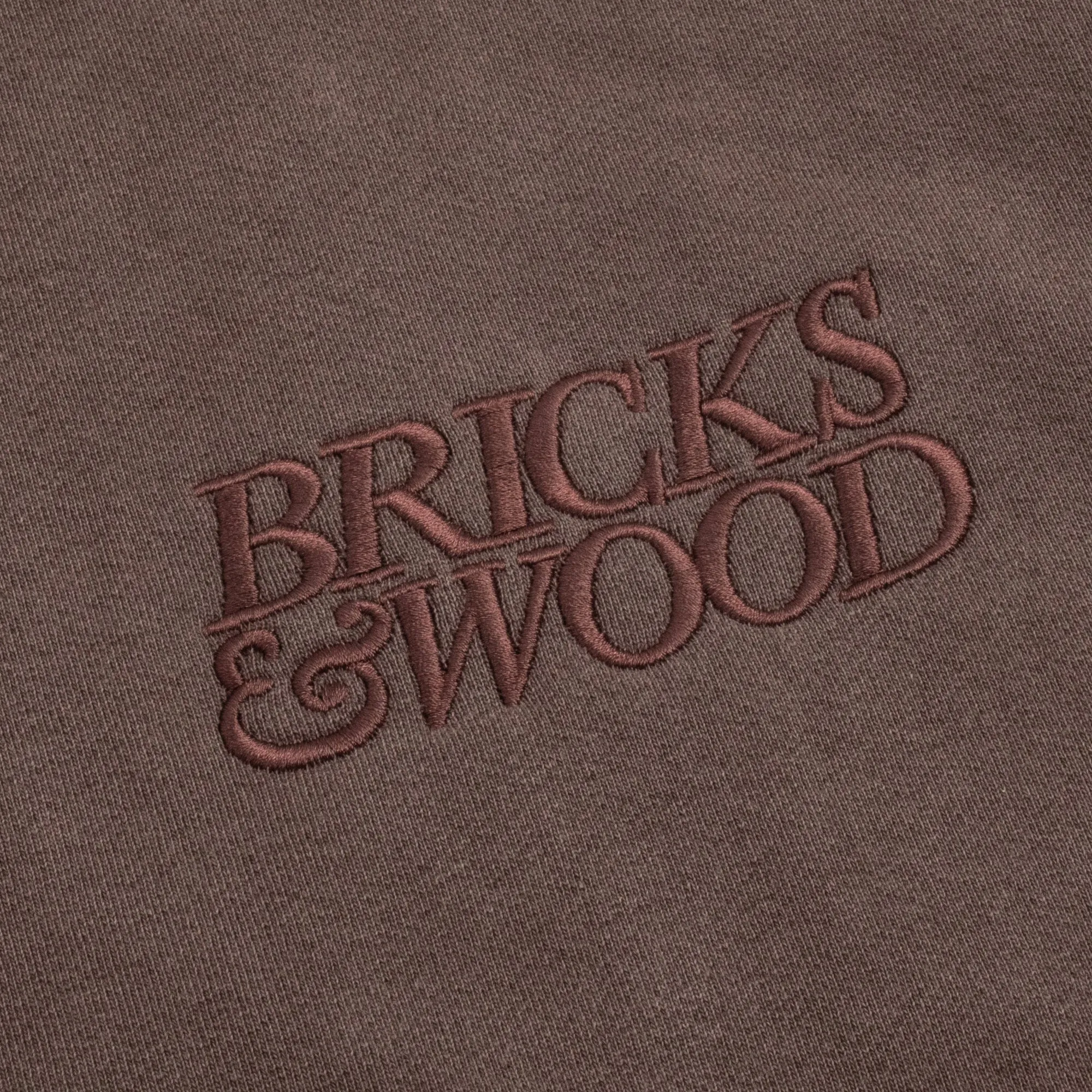 Bricks & Wood Mens Core Logo Hoodie