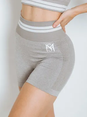 Bright lines light grey shorts