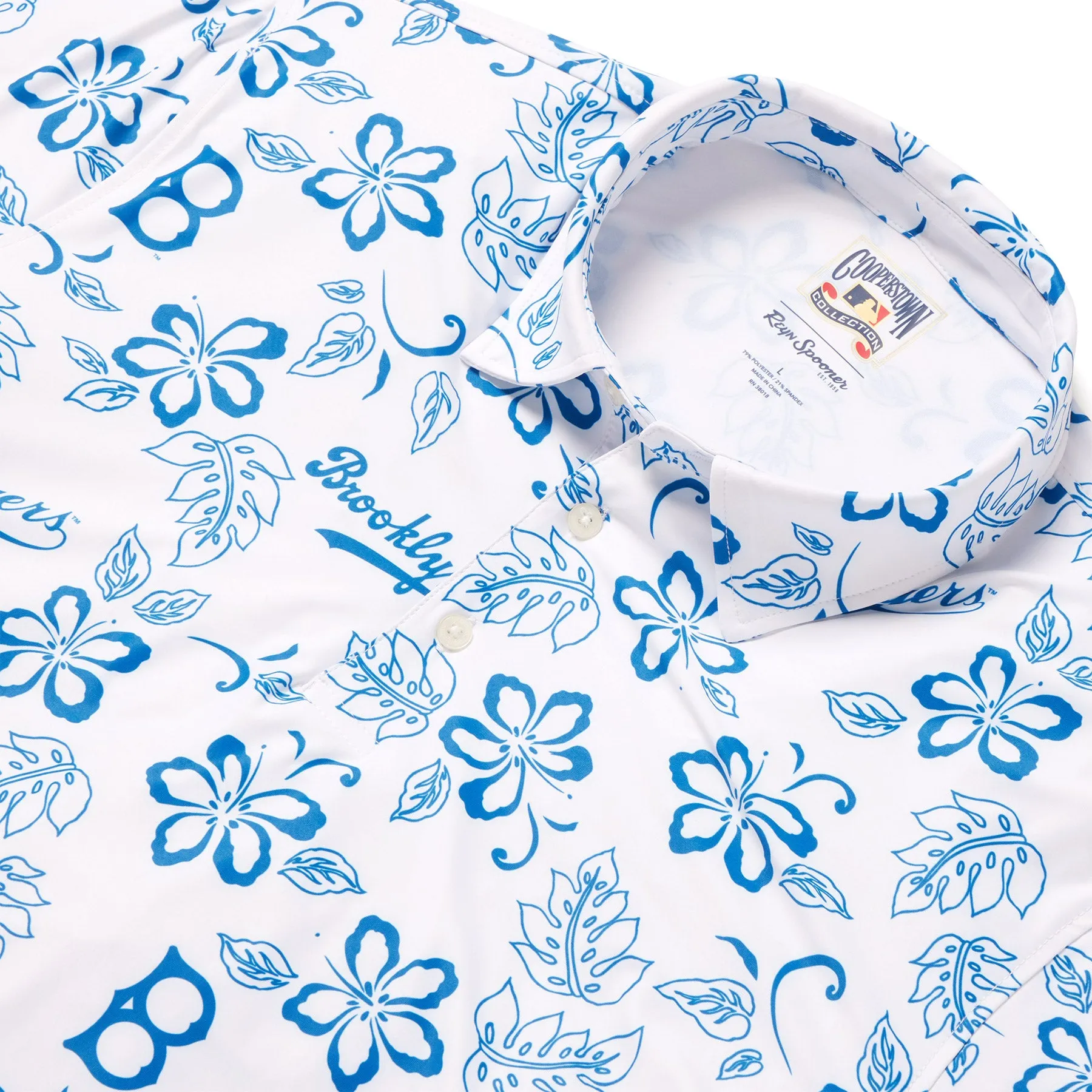 BROOKLYN DODGERS COOPERSTOWN PERFORMANCE POLO