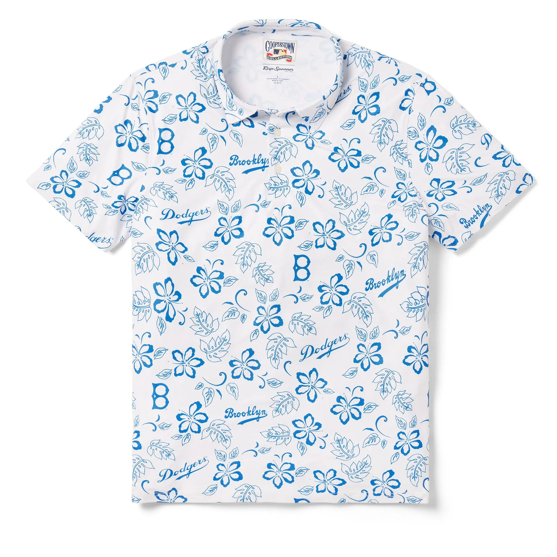 BROOKLYN DODGERS COOPERSTOWN PERFORMANCE POLO