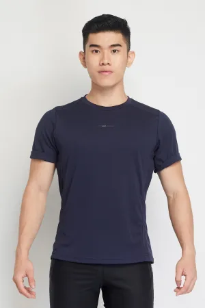 Cael Mens Short Sleeves Top (Navy)