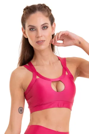 Cajubrasil Top Atletika Jewelry - Pink