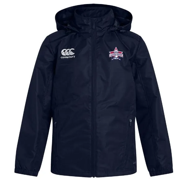 Capital Selects Club Vaposhield Full Zip Rain Jacket by Canterbury